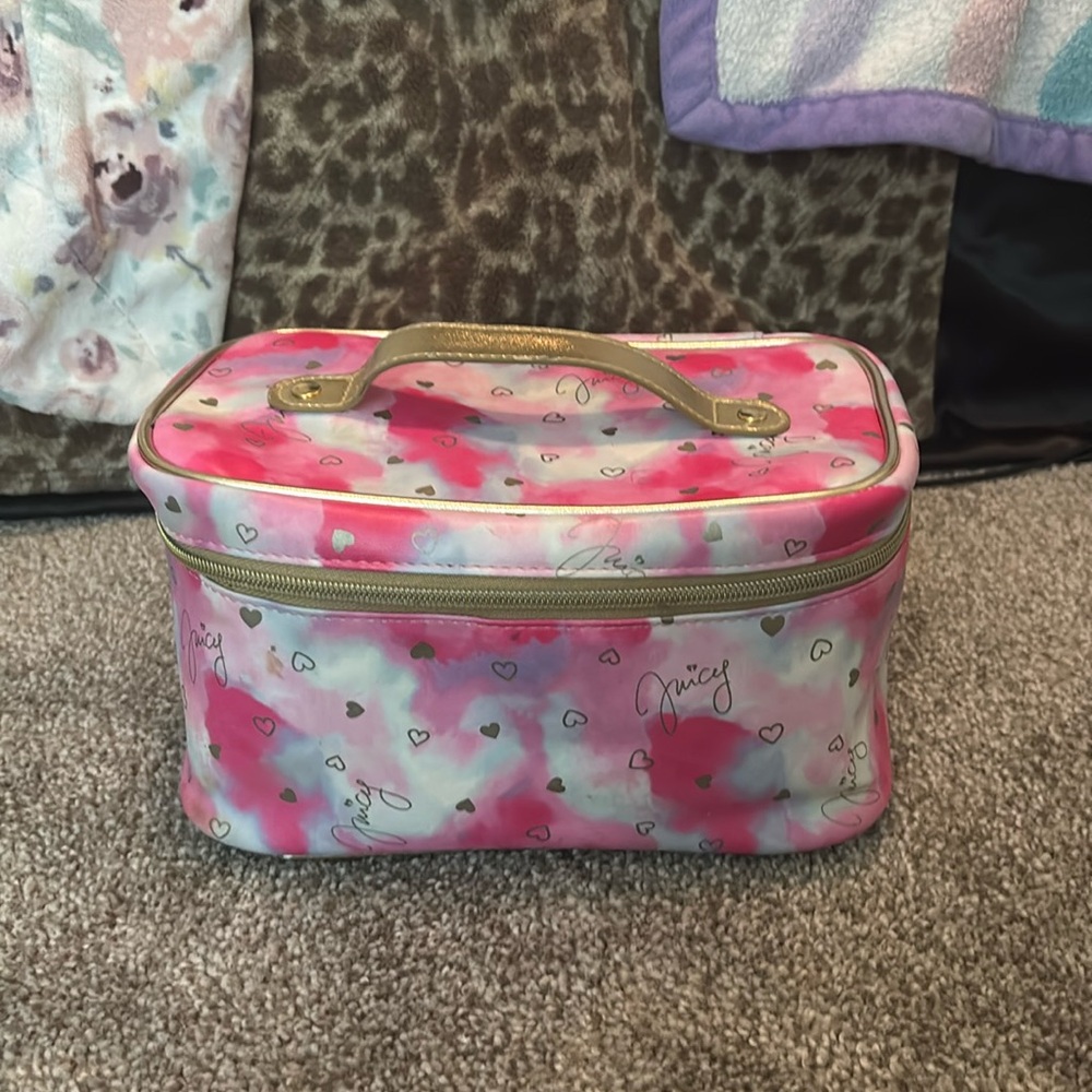 Juicy Couture makeup travel bag